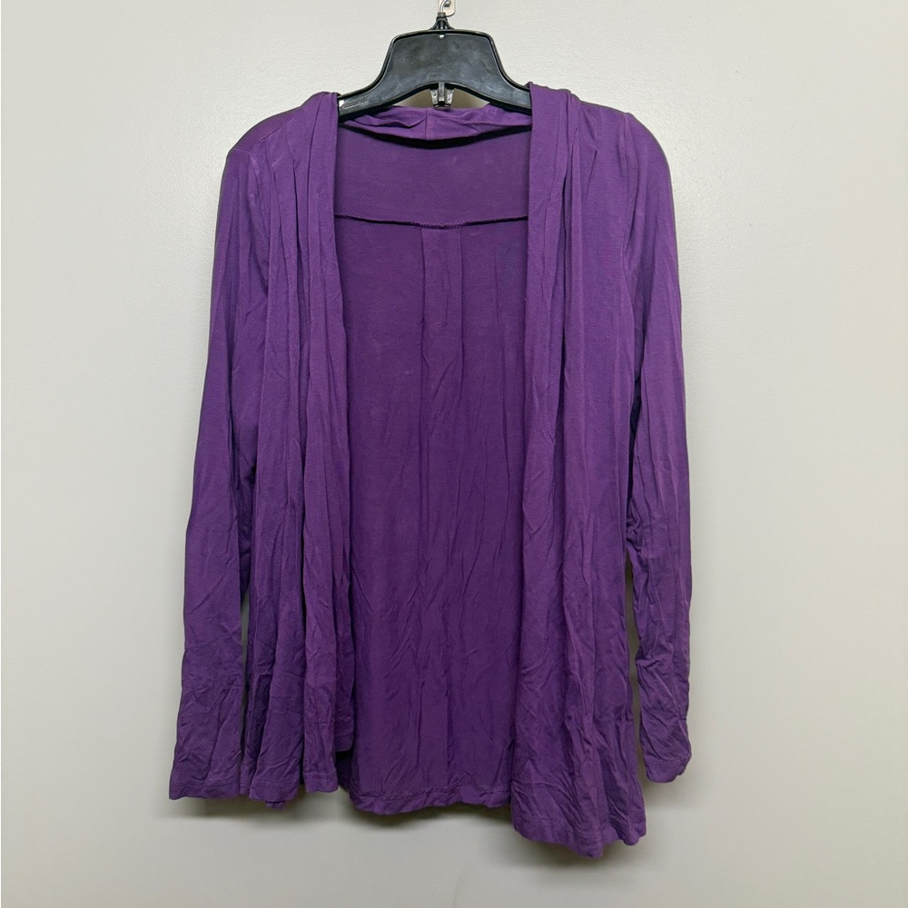 Reitmans Rich Purple Open Cardigan SIZE XS
